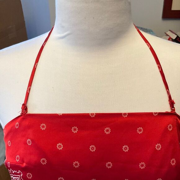 Festival Bandana V halter camisole XS baddie, biker, grunge - Picture 10 of 11